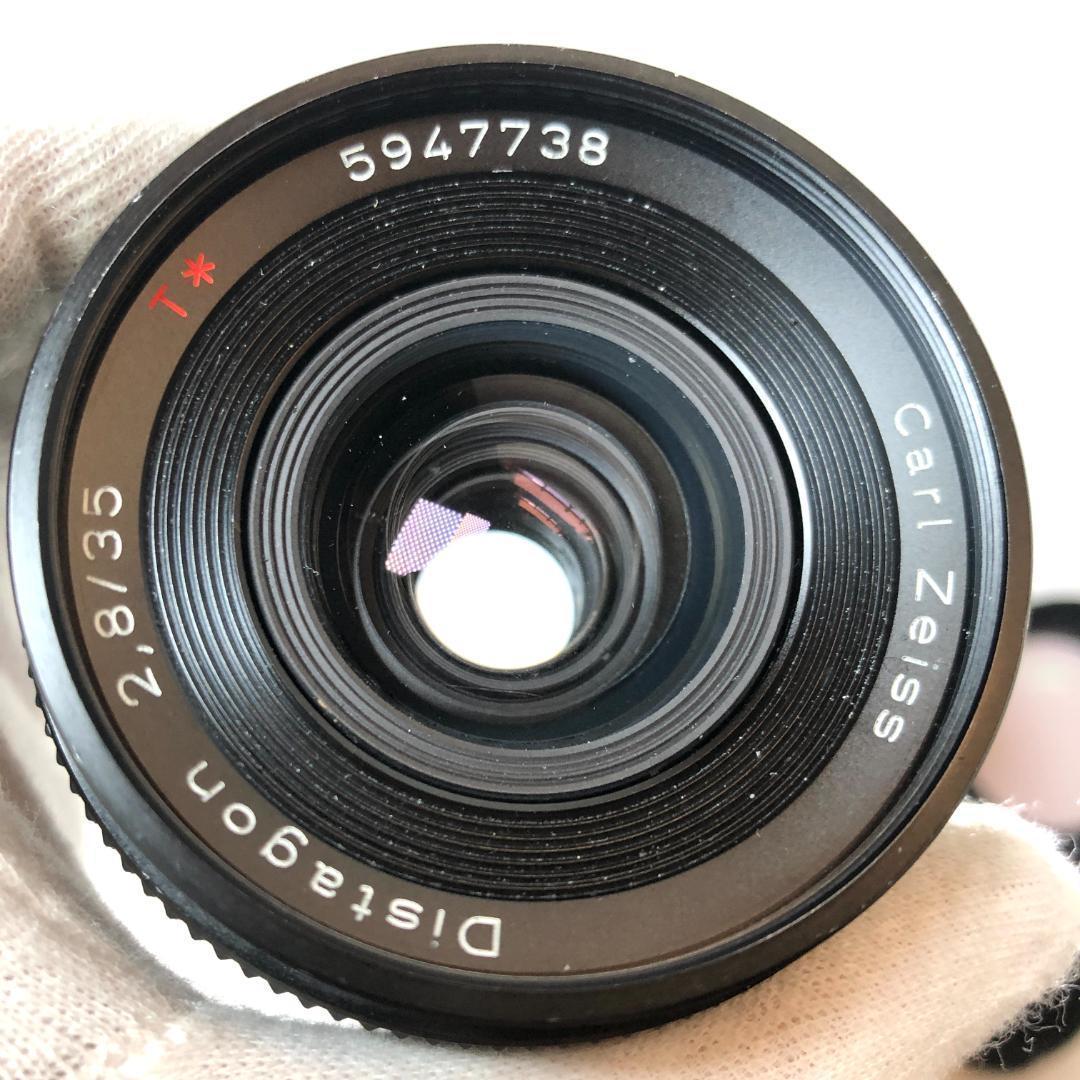 CONTAX distagon 35mm F2.8 aejヤシカマウント動作良好