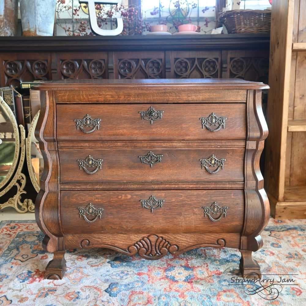 IFU-418 英国アンティーク オーク チェスト テレビボード 収納 イギリス