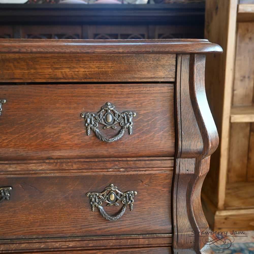 IFU-418 英国アンティーク オーク チェスト テレビボード 収納 イギリス