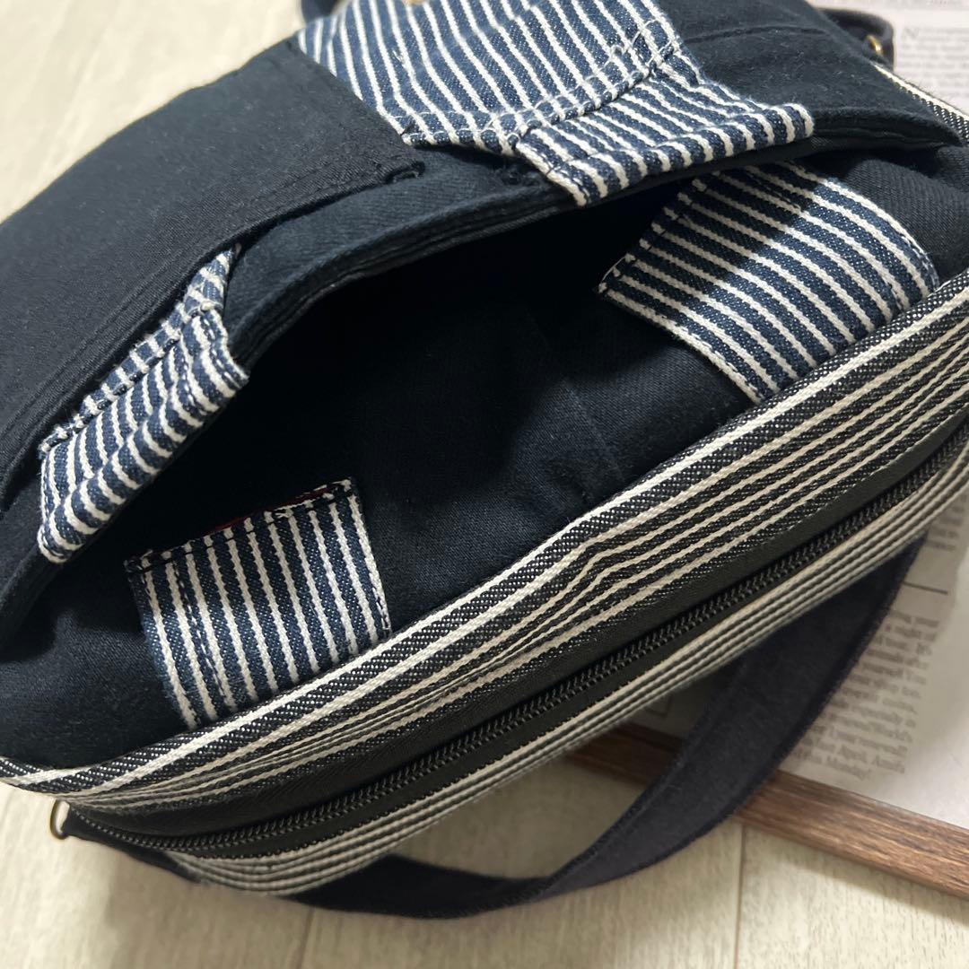 ショルダーバッグ　オーバーオール　デニムリメイク　ハンドメイド　２点