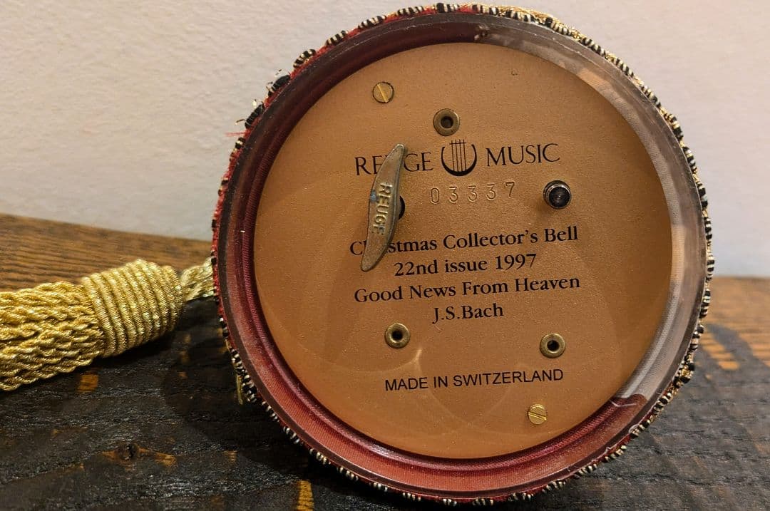 スイス製 REUGE MUSIC 1997 Collector's Bell