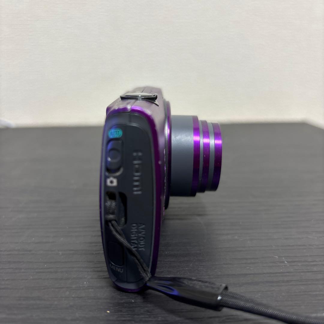 【元箱付き】 Canon IXY パープル 本体と付属品