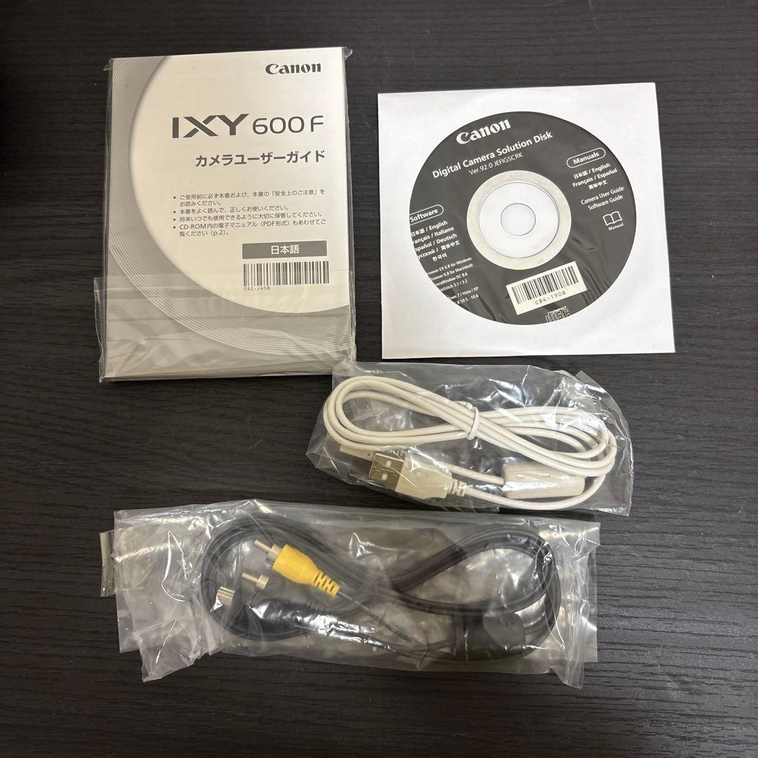 【元箱付き】 Canon IXY パープル 本体と付属品