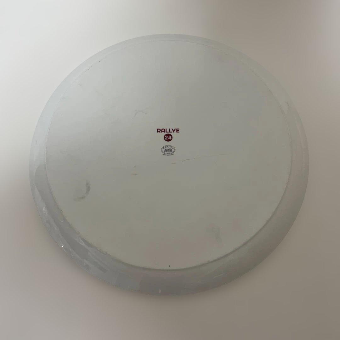 HERMES エルメス ラリー 24 タルトプラッター 32cm プレート 中古