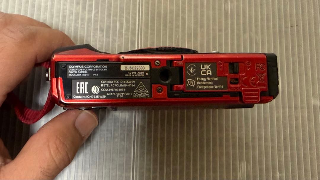 Olympus TG-6 レッド カメラ 4K　ジャンク