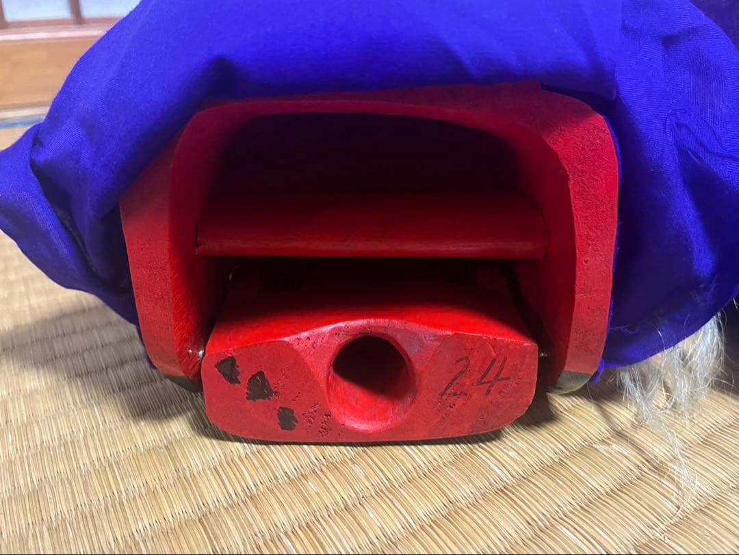 琉球舞踊 獅子舞 小道具（布製バック付き）