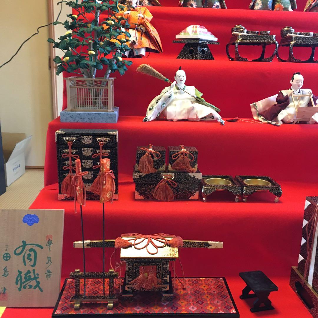 Ａ　雛人形　豪華7段飾り　有職雛　7代豊泉作