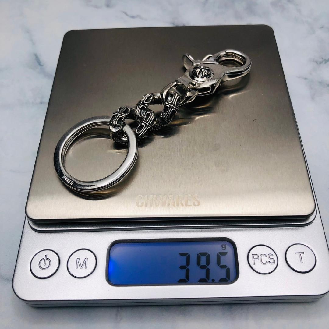 シルバー925 キーリング　キーホルダー　クロス　プラス　人気　３－１