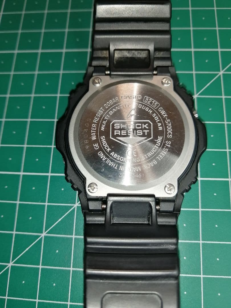 カシオ　G-shock GWX-5700CS 洗浄済み　美品