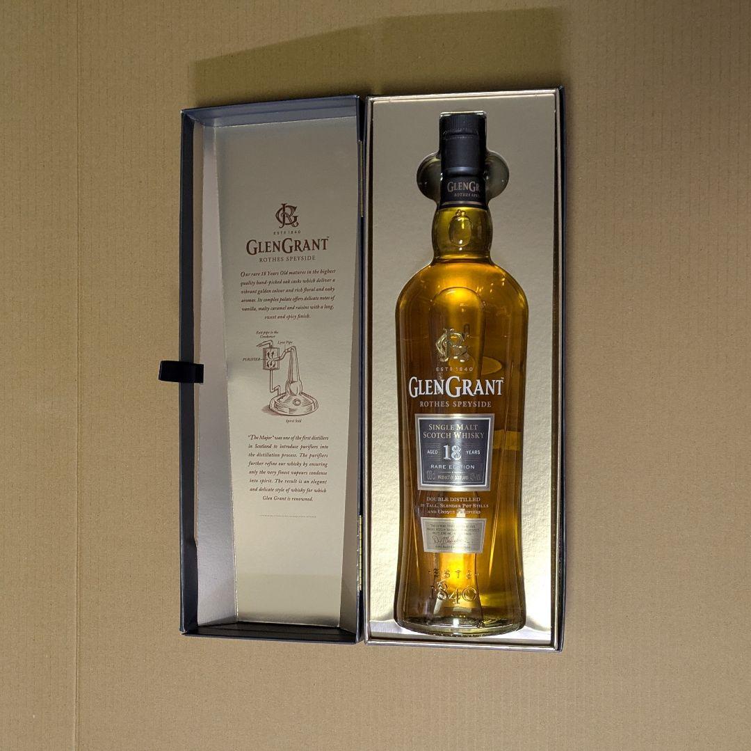 Glen Grant シングルモルトスコッチウィスキー 18年 レアエディション