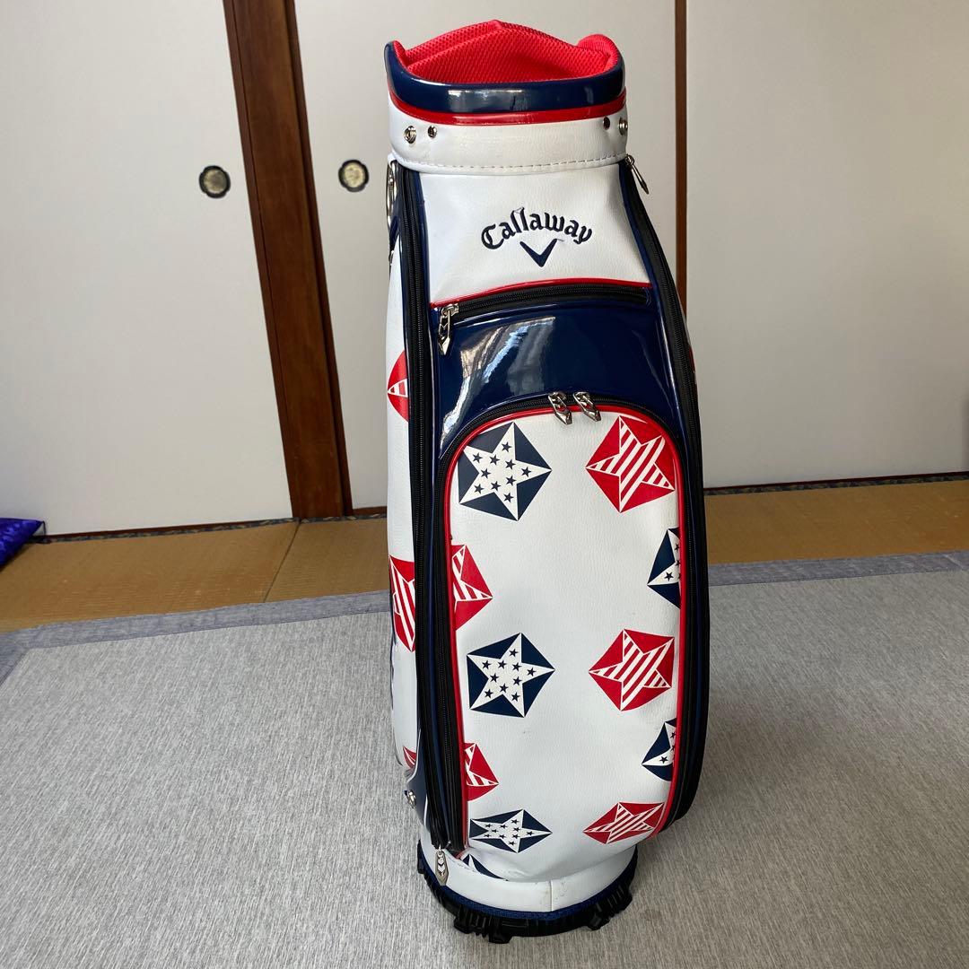 【限定品】Callaway キャディバッグ 9.5型 星条旗デザイン