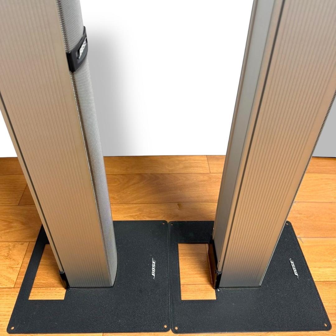 ☆極美品 Bose 55WER シルバー トールスピーカー ペア シリアル連番