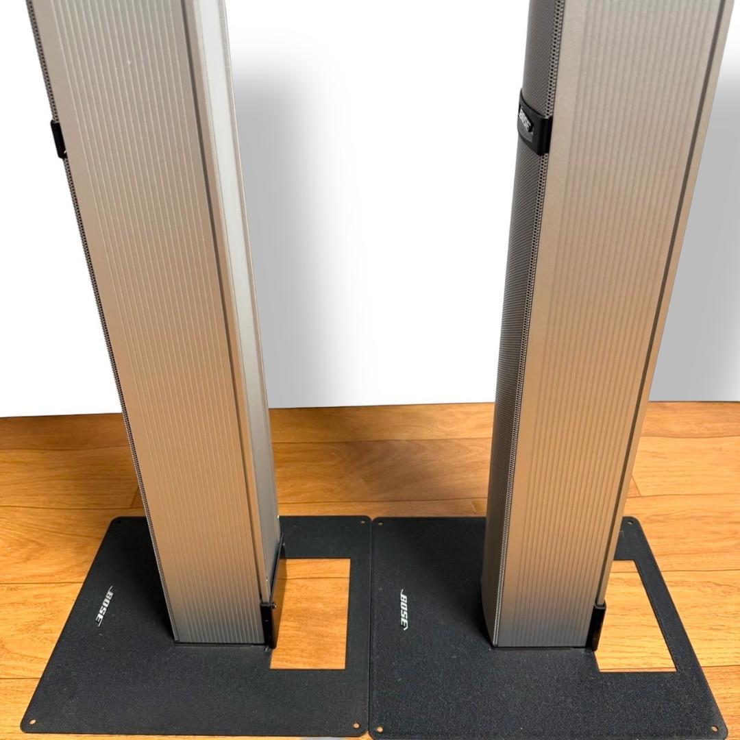 ☆極美品 Bose 55WER シルバー トールスピーカー ペア シリアル連番