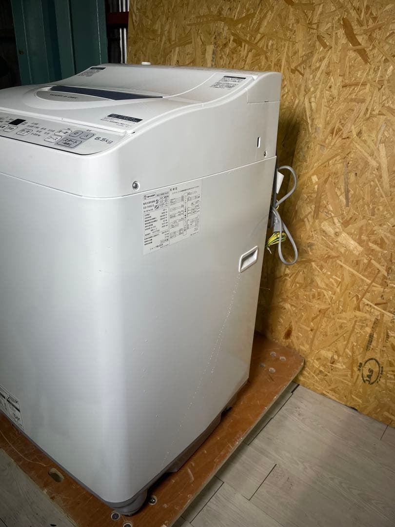 2023年製 SHARP 洗濯機 乾燥機付き ES-TX6G-S