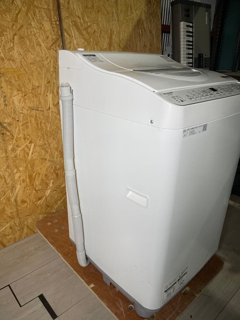2023年製 SHARP 洗濯機 乾燥機付き ES-TX6G-S