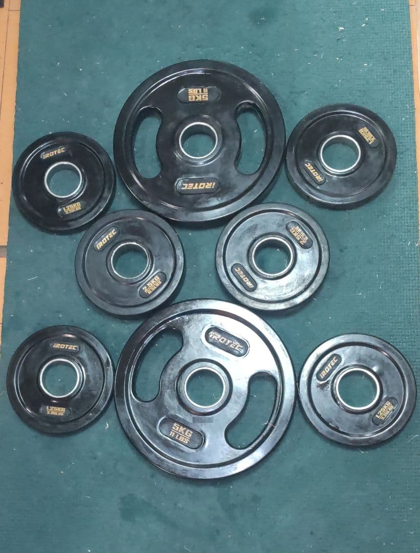 オリンピック プレート IROTEC 20kgセット