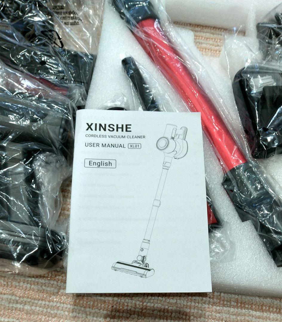 新品　掃除機XINSHE コードレス スティッククリーナー 22KPa 翌日発送