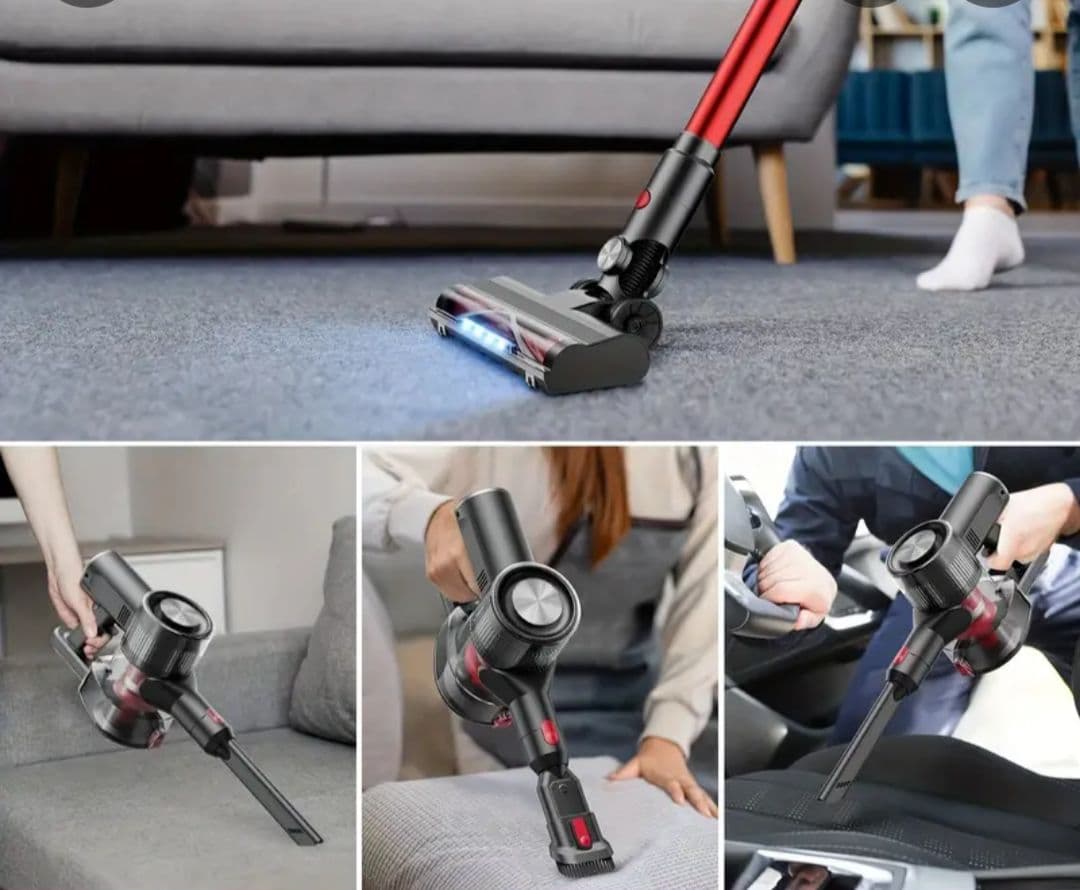 新品　掃除機XINSHE コードレス スティッククリーナー 22KPa 翌日発送