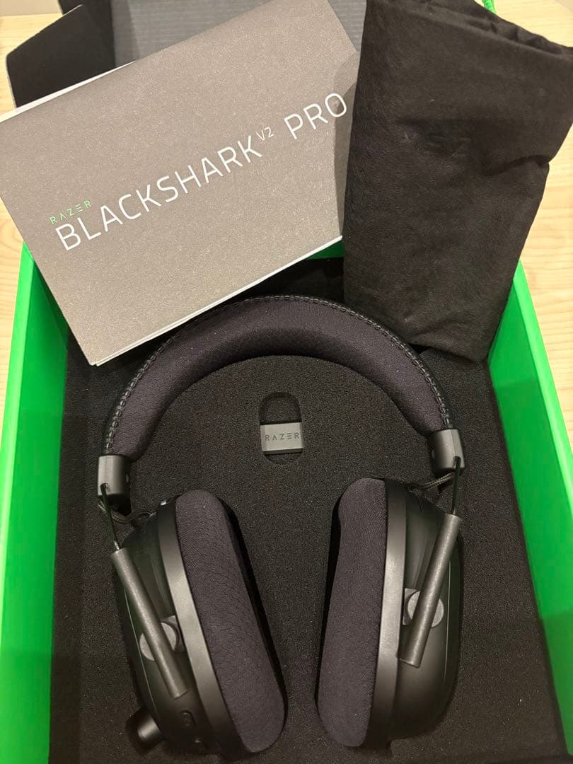 【美品】Razer BLACKSHARK V2 PRO ワイヤレスヘッドセット