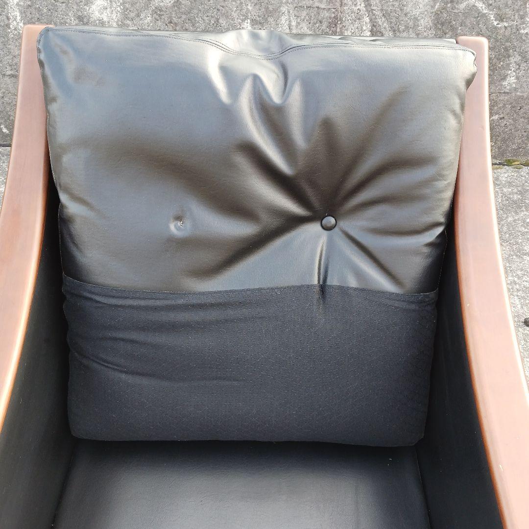 富士ファニチア　一人掛けソファー　②