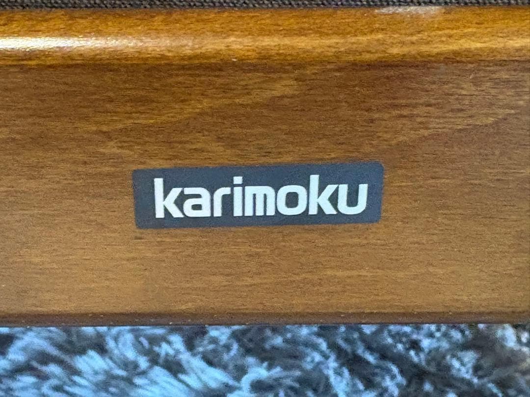①カリモク karimoku リクライナー　コロニアル　RC60 レトロ　GG