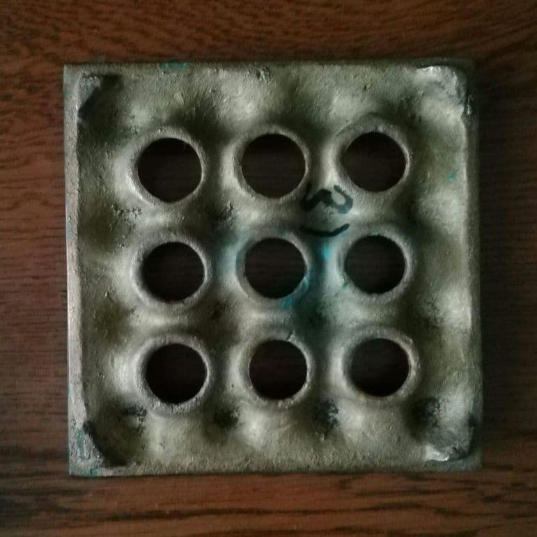 逸品　真鍮　灰皿　ミッドセンチュリー　オブジェ　スウェーデン　インダストリアル