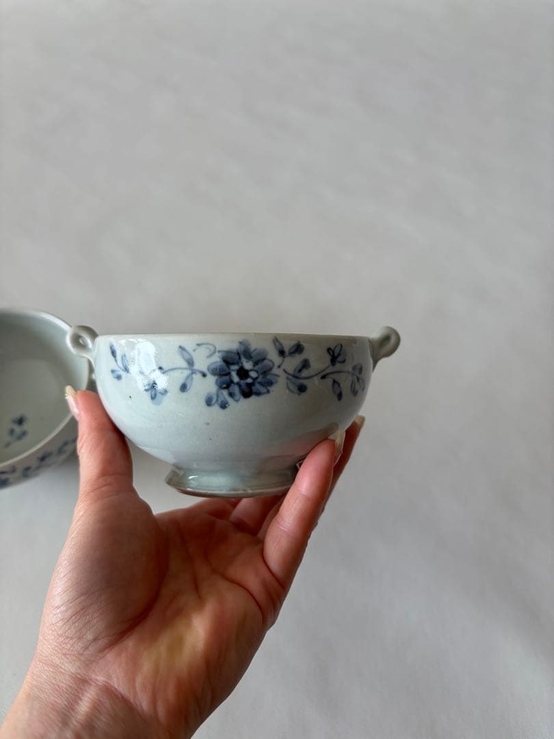 新品　佐藤もも子　染付　人気　希少　染付　スープ皿　中鉢　カップ　深皿