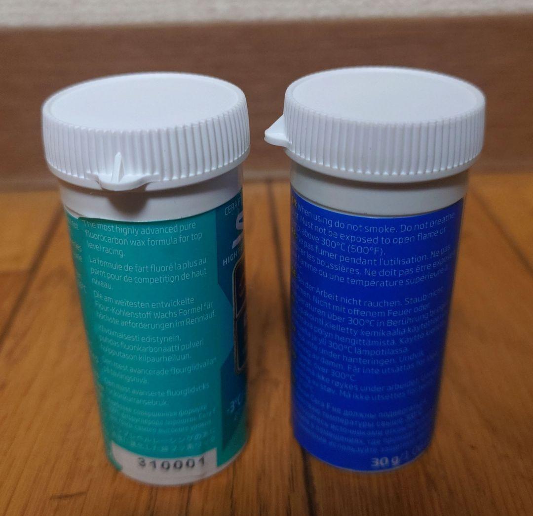 SWIX CERAF FC5X＆FC6X 2本セット100%フッ素入りワックス