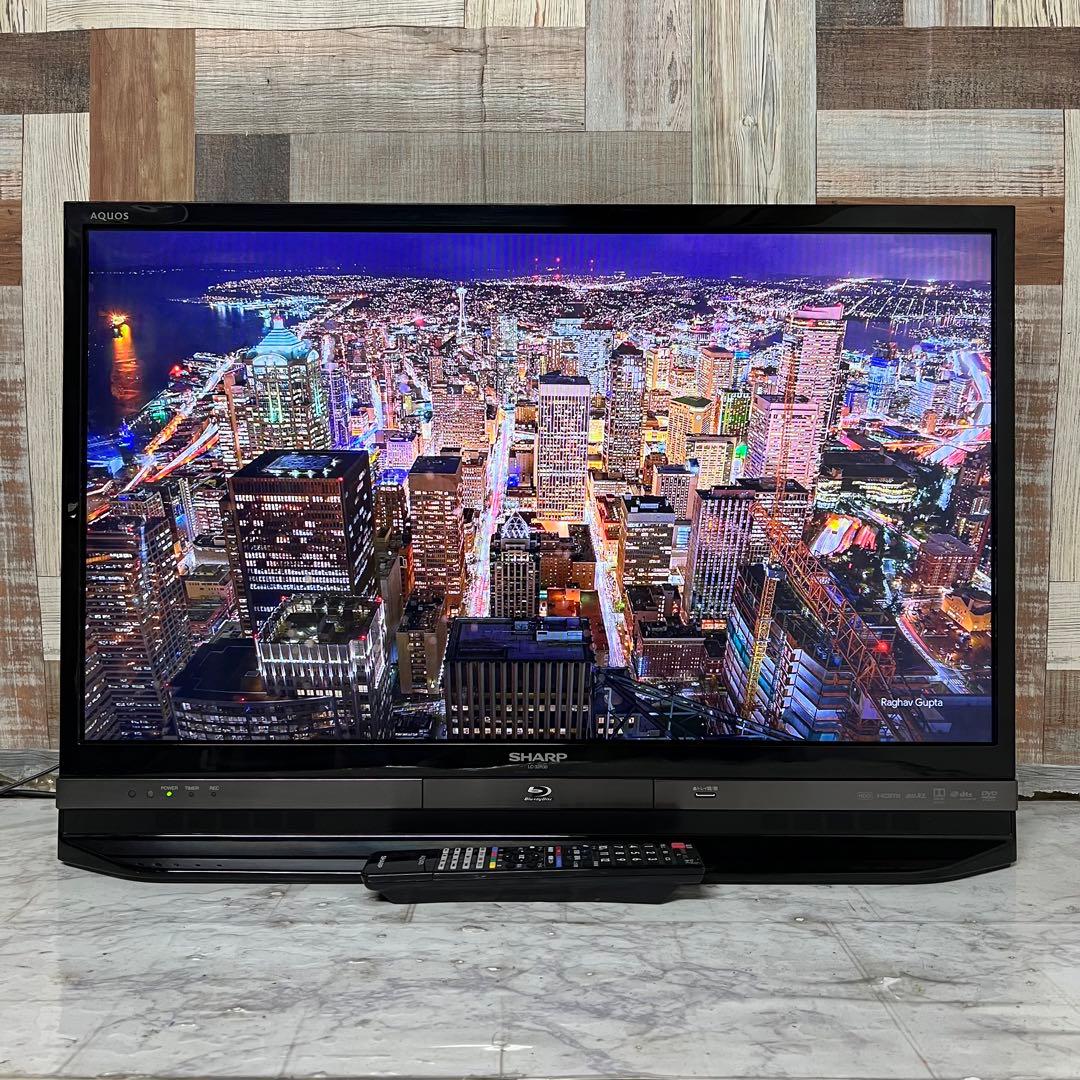即日受渡❣️全国送料込シャープ ブルーレイ・HDD搭載32型TV録画ダビング機能付