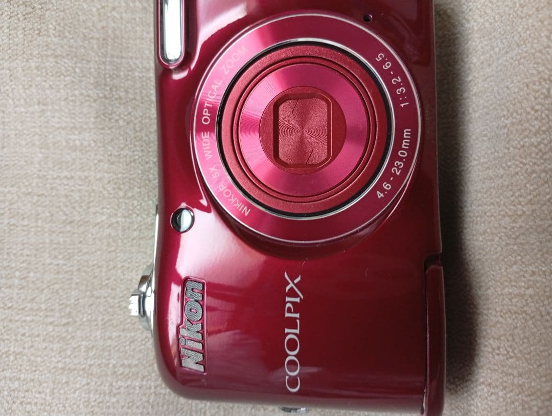 Nikon COOLPIX L32 ピンクのコンパクトデジタルカメラ