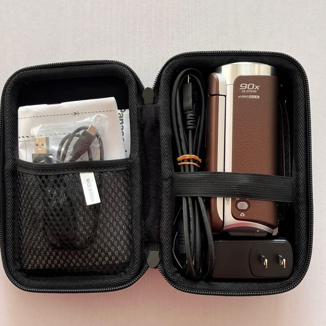 【美品】パナソニック HDビデオカメラ サブカメラ付+純正対応キャリングケース