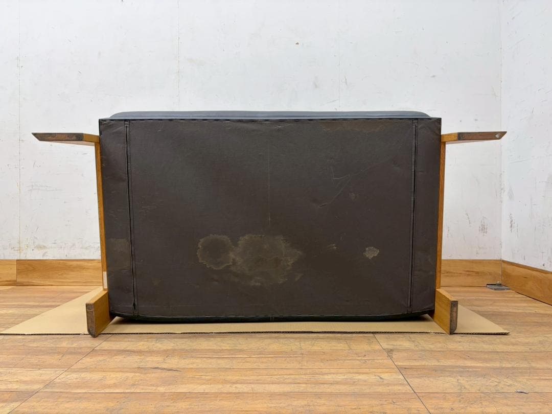 T7959☆karimoku☆カリモク☆チターノ☆本革☆レザー☆2人掛けソファ