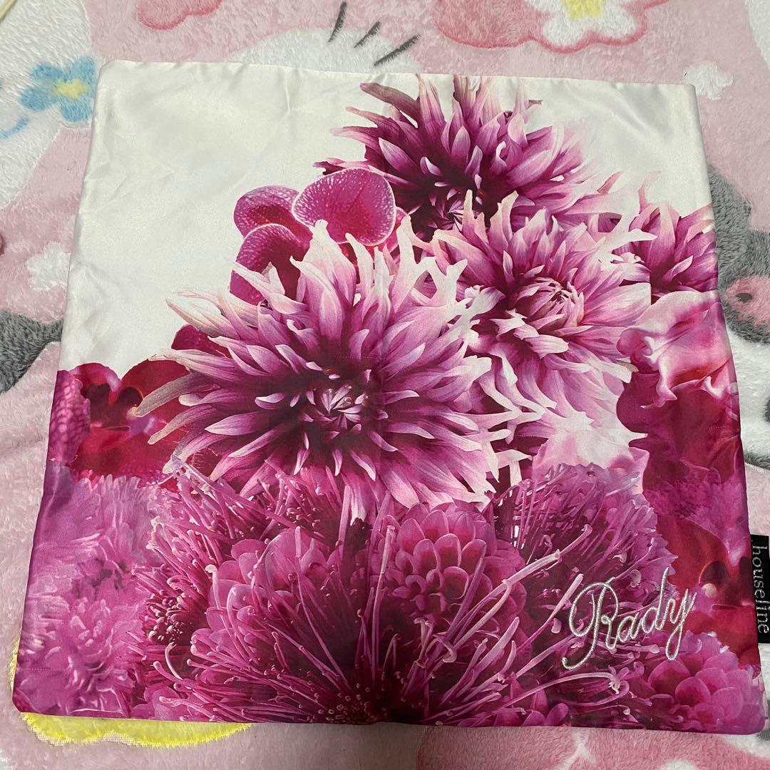 リゾートフラワー　クッションカバー