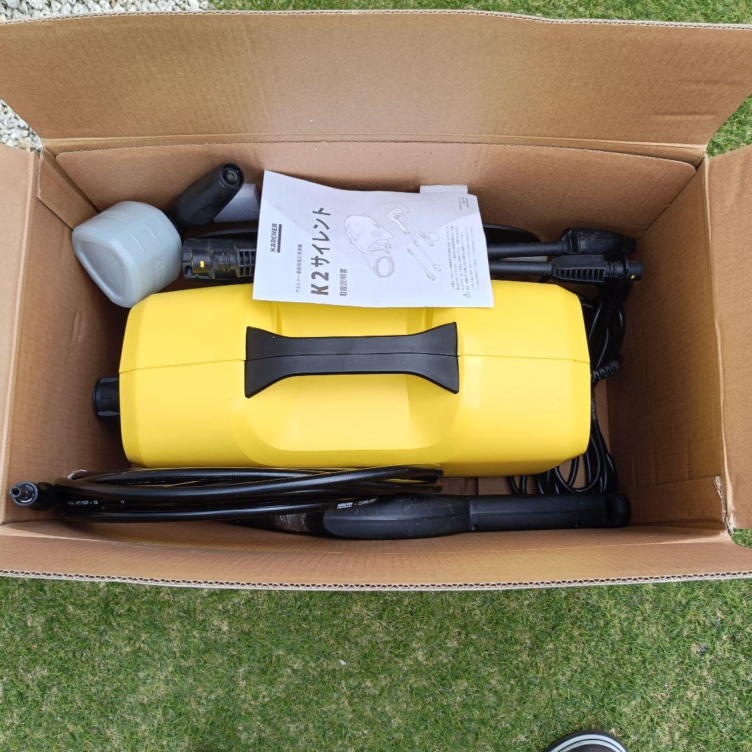 【美品】ケルヒャー　高圧洗浄機　K2 サイレント　silent　洗車　汚れ落とし