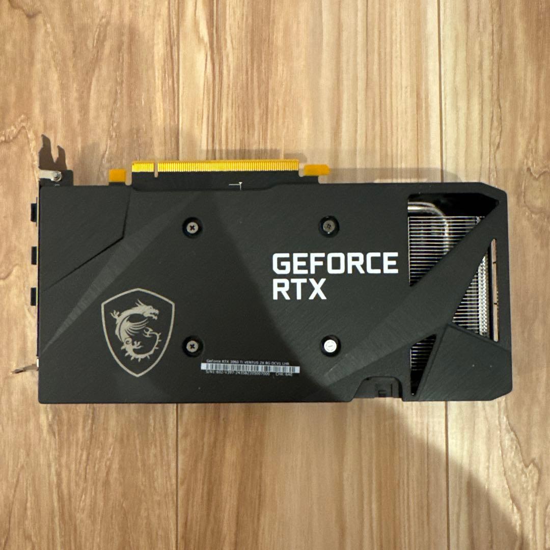 【動作確認済】MSI GeForce RTX 3060 Ti