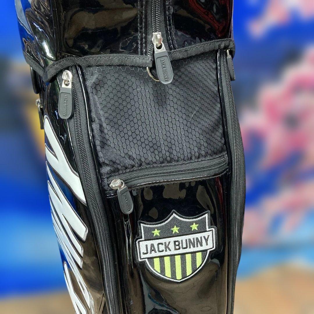 寶BU-1091 美品！ JACK BUNNY キャディバッグ ブラック