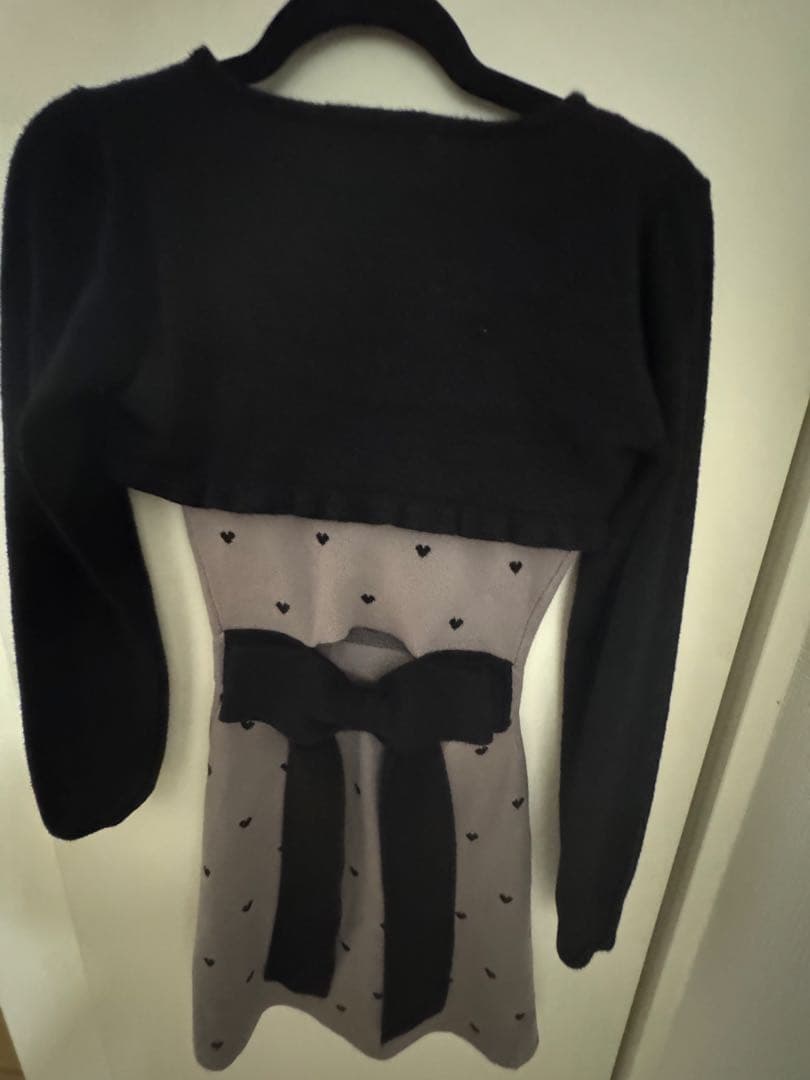 Luv シャギーアンサンブルワンピース