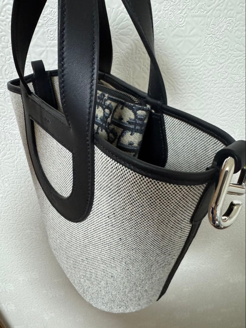 HERMES インザループ 18 黒 ブラック キャンバス