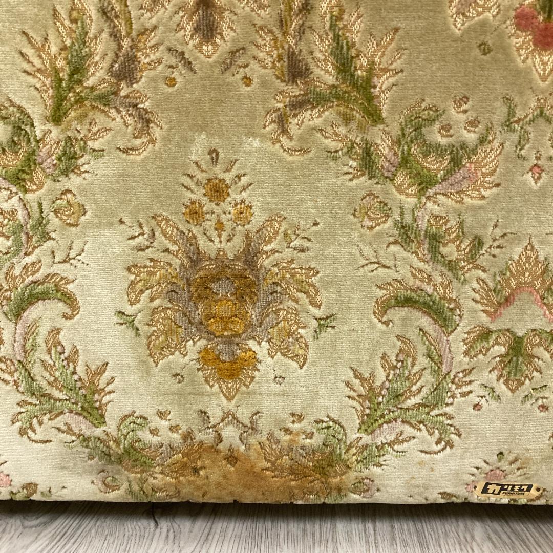 【オールドカリモク】金華山　３人掛けソファ　トリプルソファ　ヴィンテージ