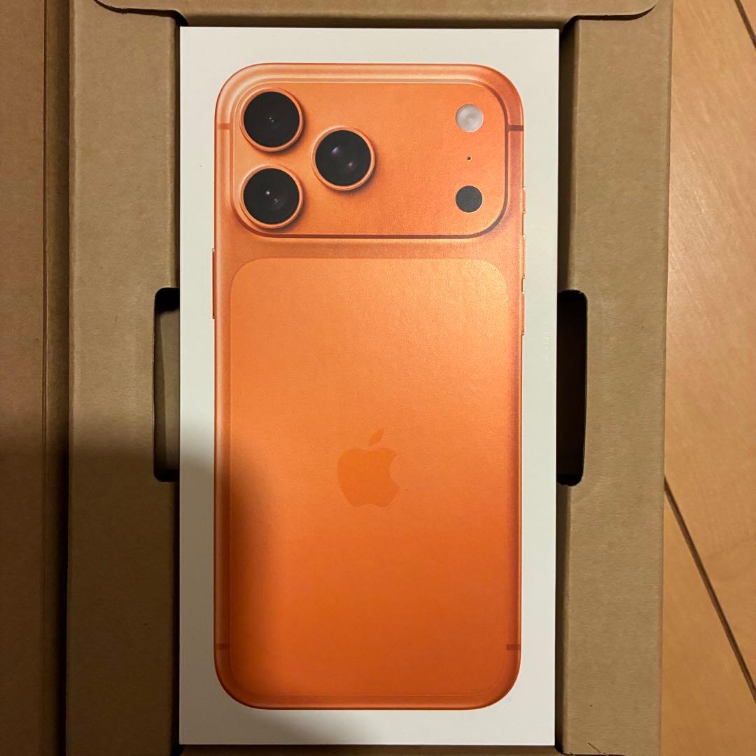 【当日発送】iPhone17ProMax 256GB コズミックオレンジ