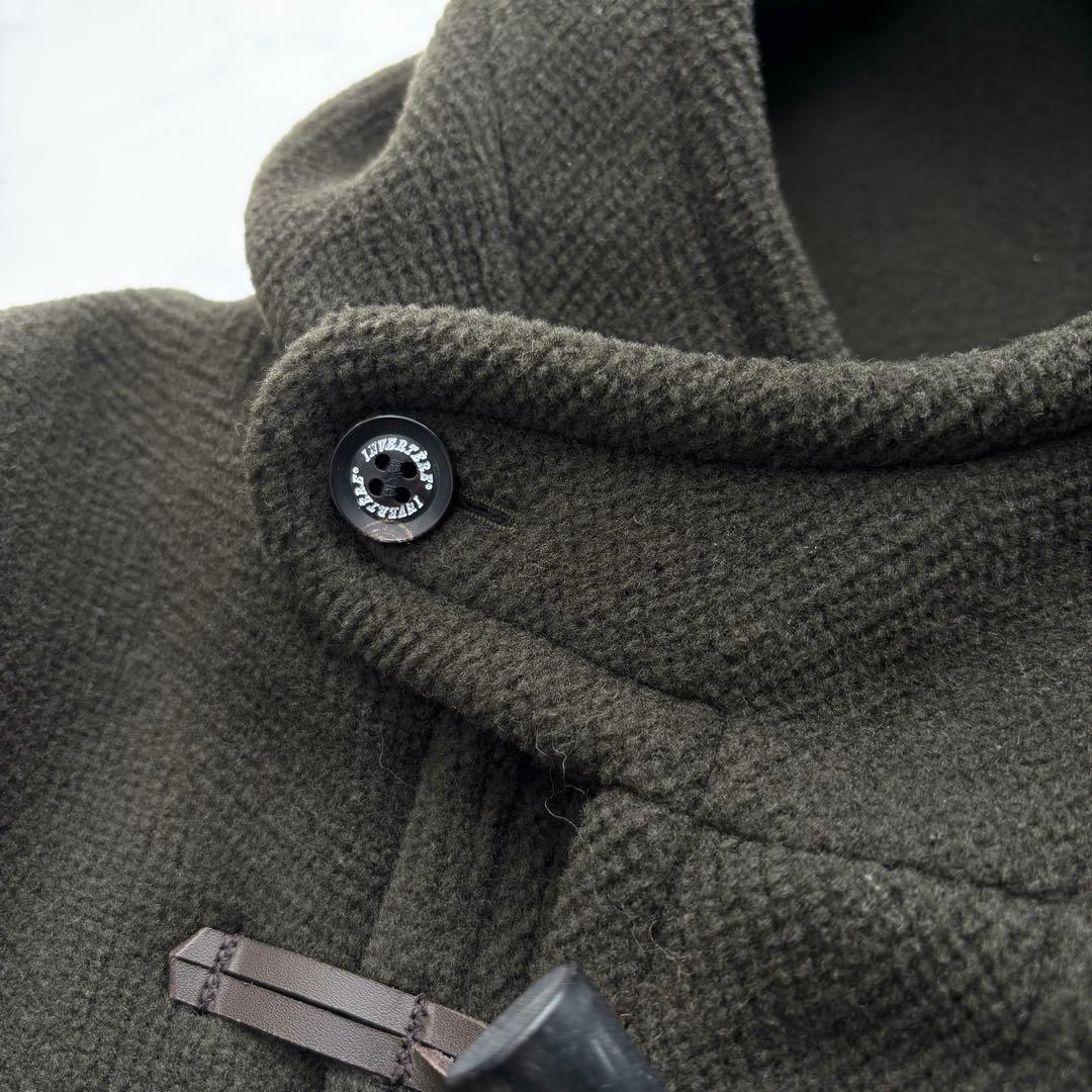 インバーティア ダッフルコート ジョシュアエリス 英国製 オリーブ 38