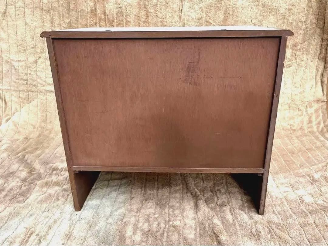 【アンティーク】昭和レトロ ドレッサー 鏡なし サイドボード チェスト 古家具