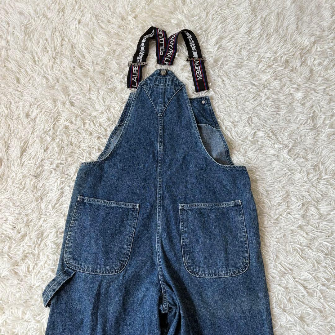 美品 90's Polo Jeans ポロジーンズ オーバーオール　メキシコ製