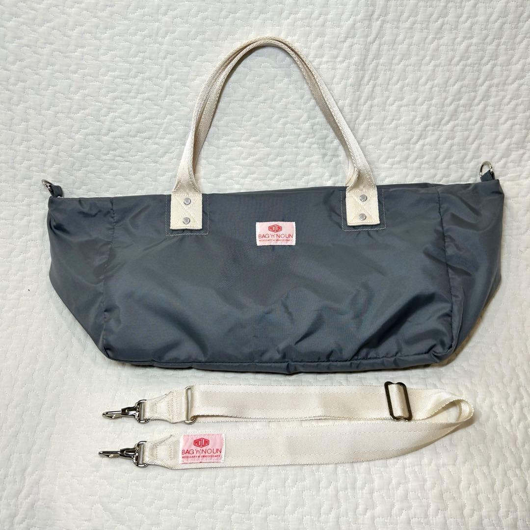 超美品】　BAG'n'NOUN バッグンナウン ナイロン ボストン ショルダー