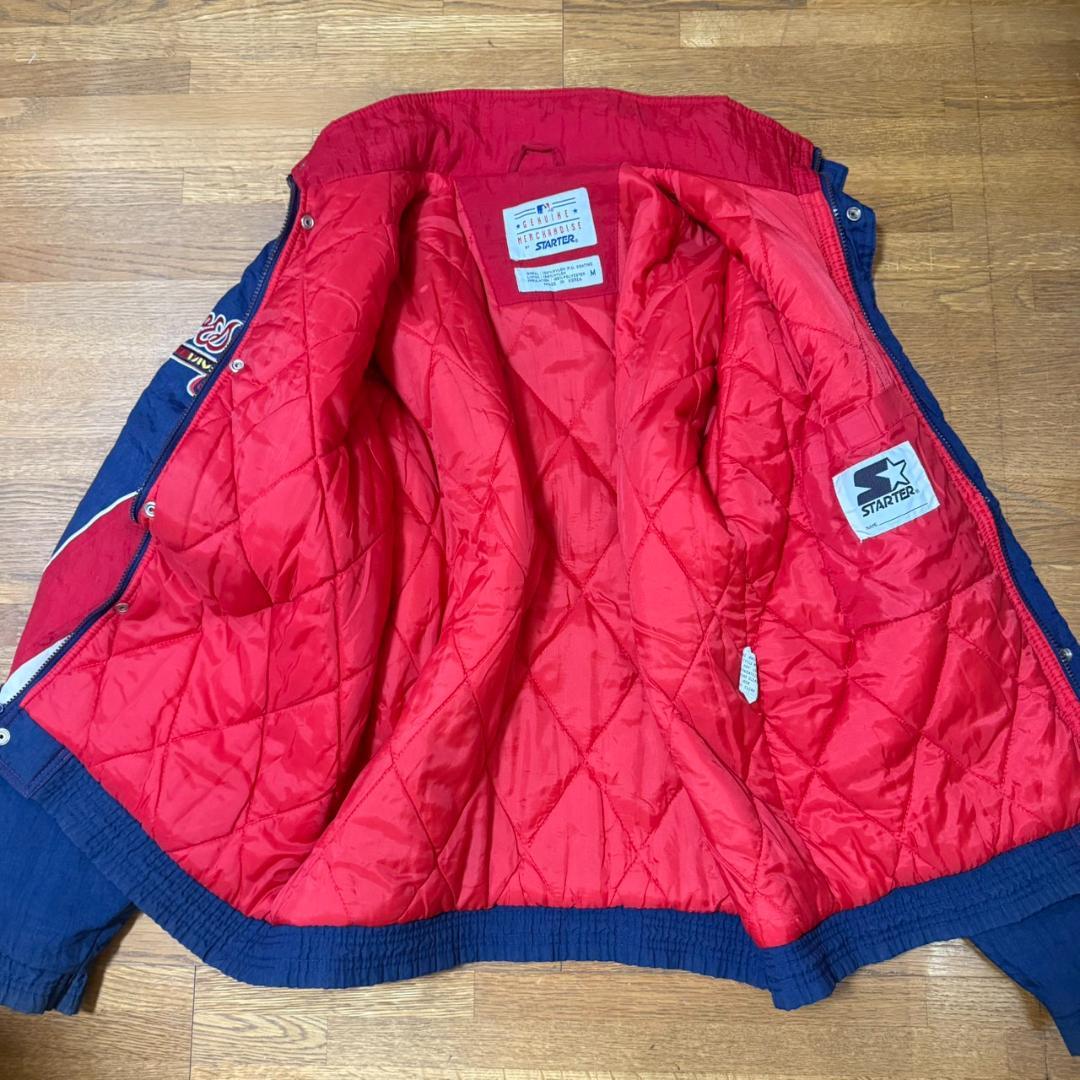 スターター90s/MLBトランタブレーブスビンテージ中綿キルティングスタジャン