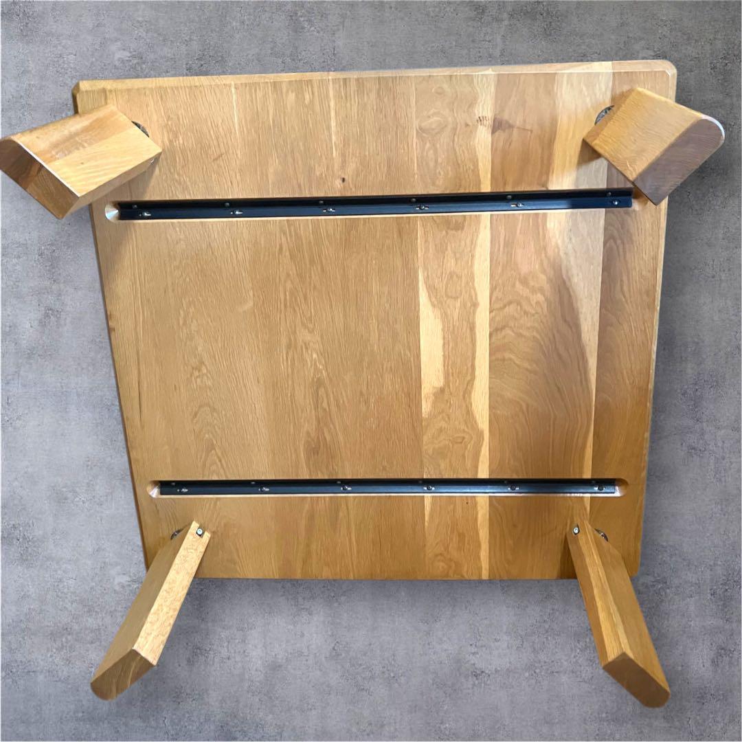 高級感ある和モダン座卓 ローテーブル 90×90×36cm ヨーロッパ調デザイン