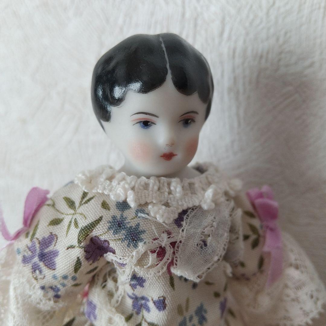 チャイナヘッドドール 作家様 ミニョネット ビスクドール ペグドール