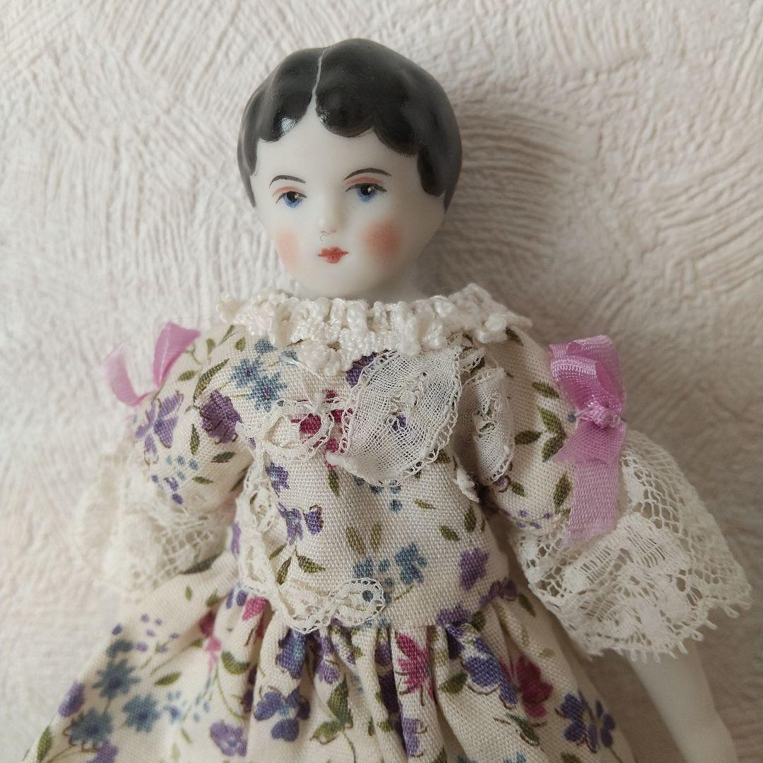 チャイナヘッドドール 作家様 ミニョネット ビスクドール ペグドール