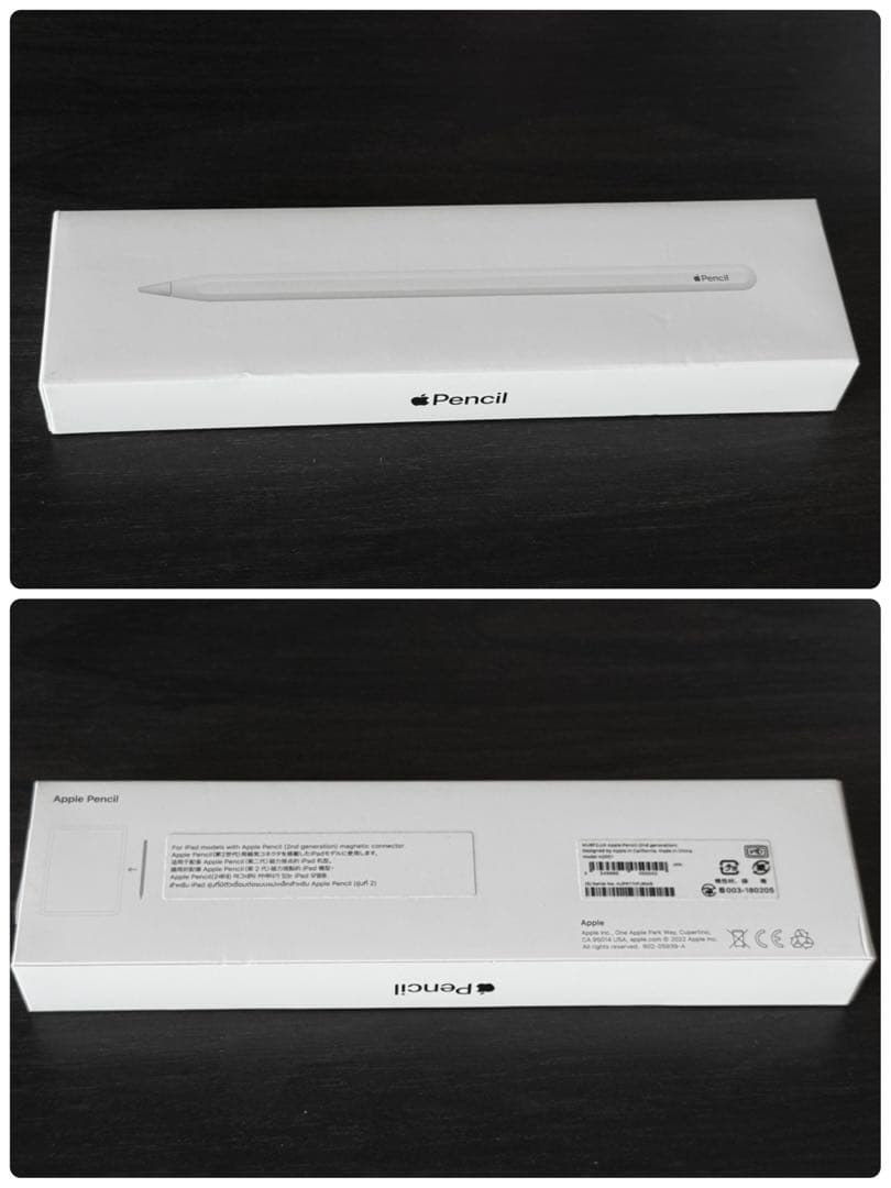 2024年2月購入品　Apple Pencil 第2世代　MU8F2J/A