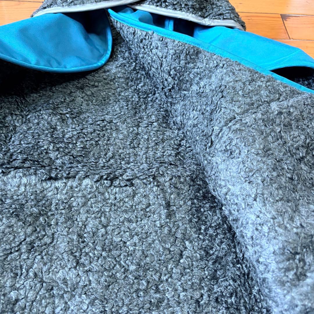 トッパポムッパ　大型犬服　コート　冬　防寒　ペトロール　青　Pomppa